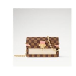 Louis Vuitton Vavin Wallet in Brown and Tan